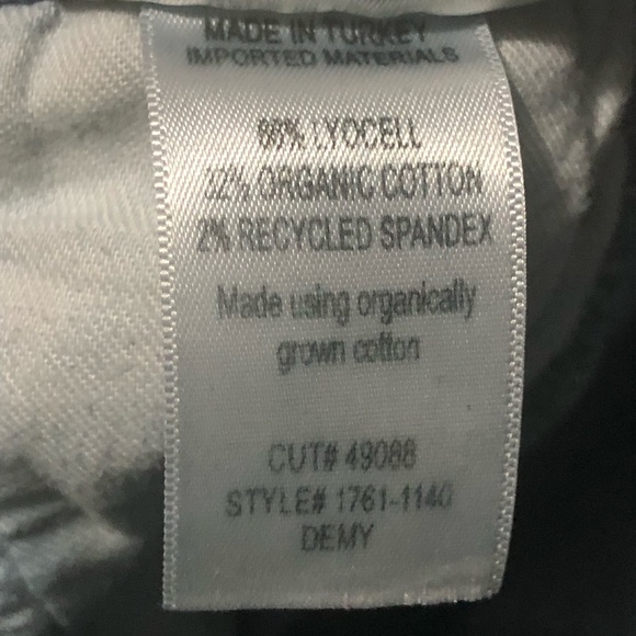 Citizens of Humanity Demy Cropped Flare Jeans Women's 26 Organic Cotton Denim - Picture 5 of 7